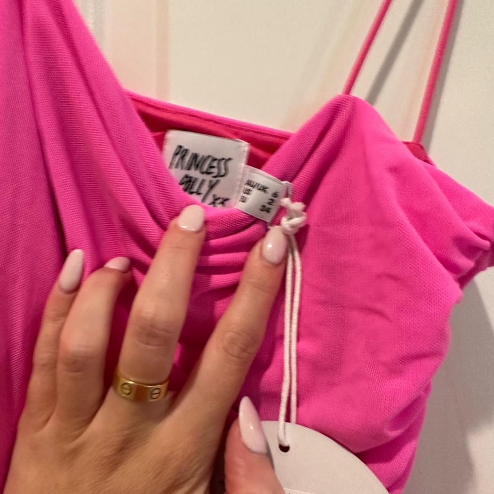 Princess Polly Holloway Wishes Mini Dress Pink | US 2 | NWT - Picture 10 of 15